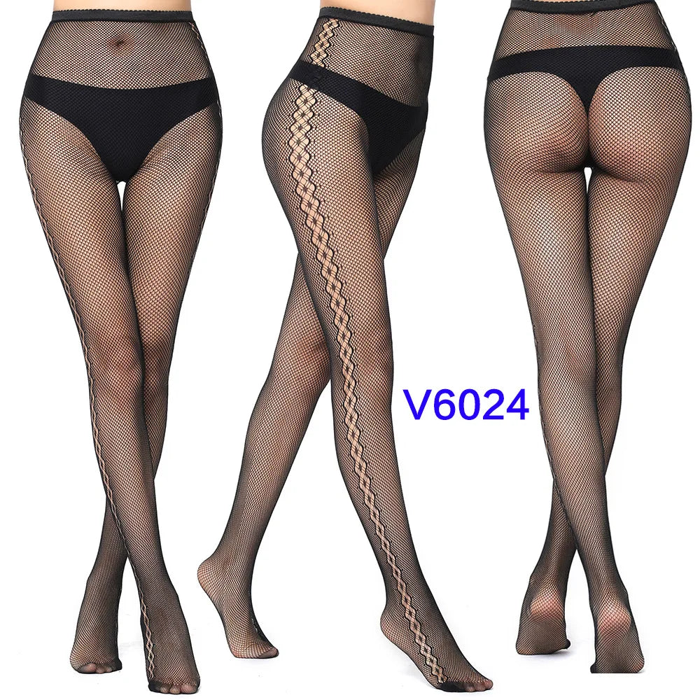 Sexy Fishnet  Seamless  Stockings
