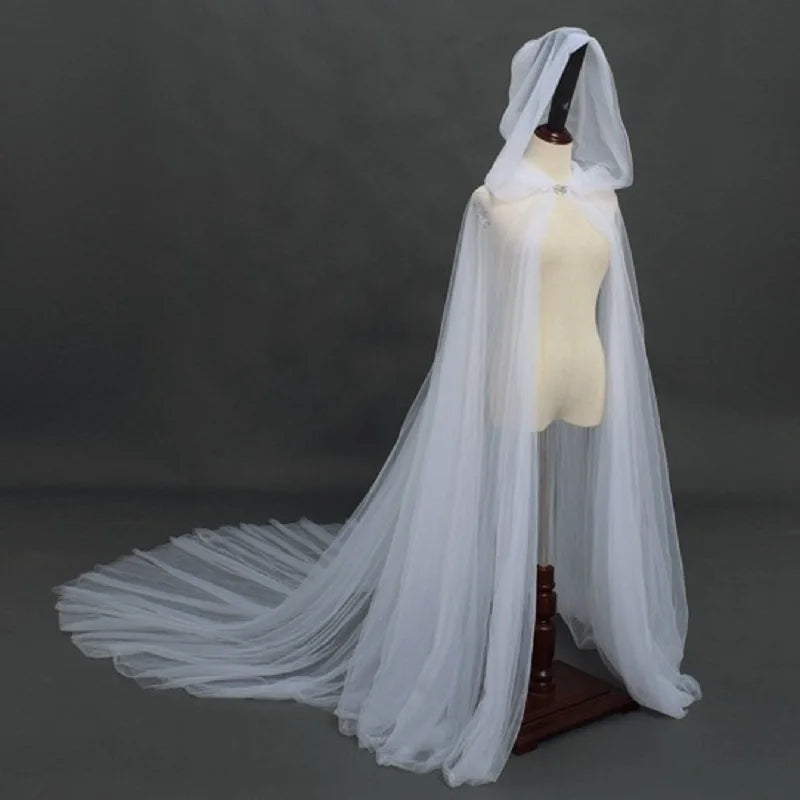 Medieval Gothic Vampire Hooded Cape