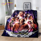 Supernatural TV Show Throw Blanket