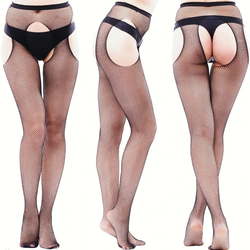 Fishnet Garter Belt Stocking