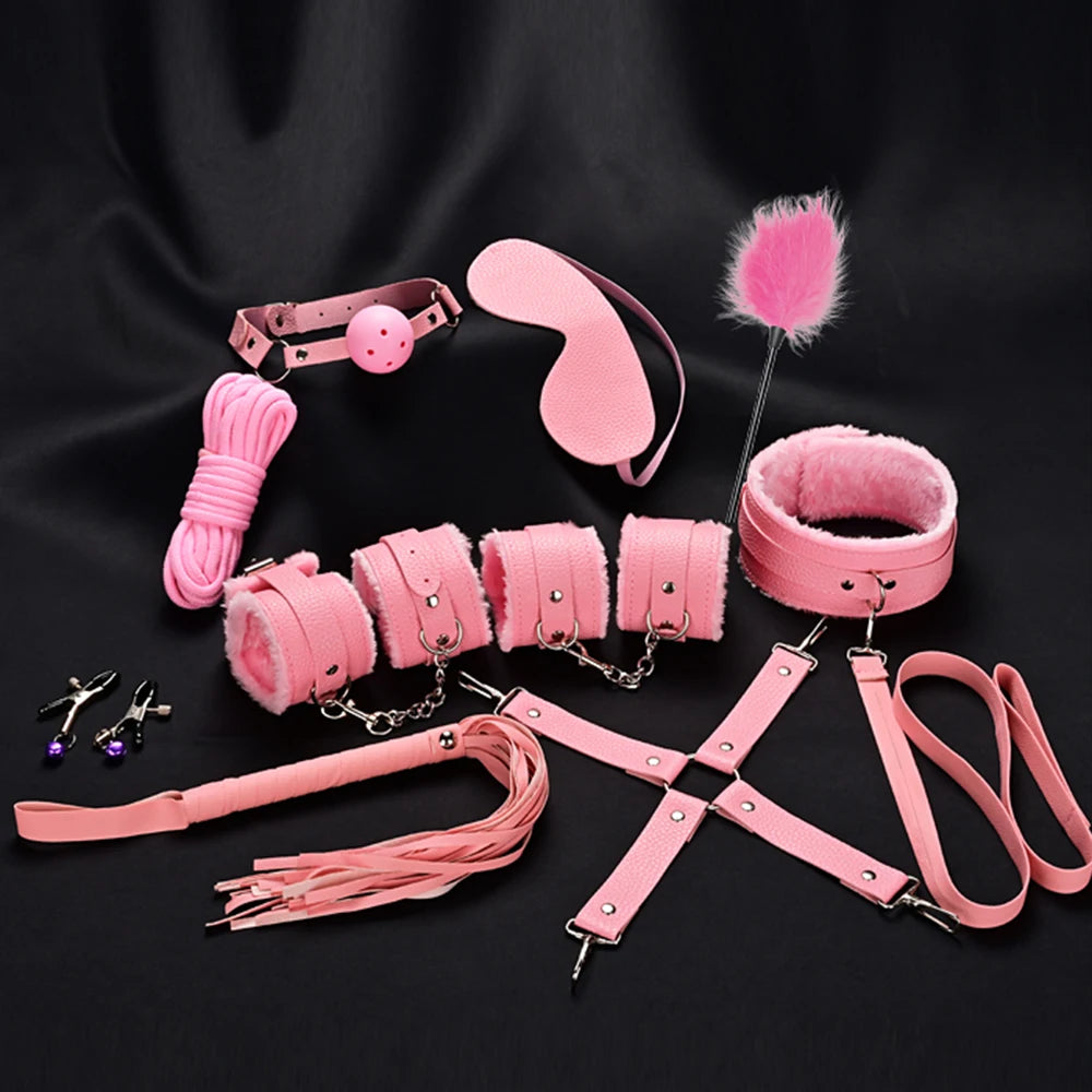 BDSM Bondage Leather Kits
