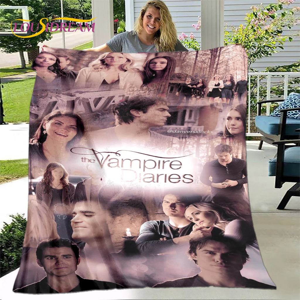 The Vampire Diaries Soft Throw Blanket
