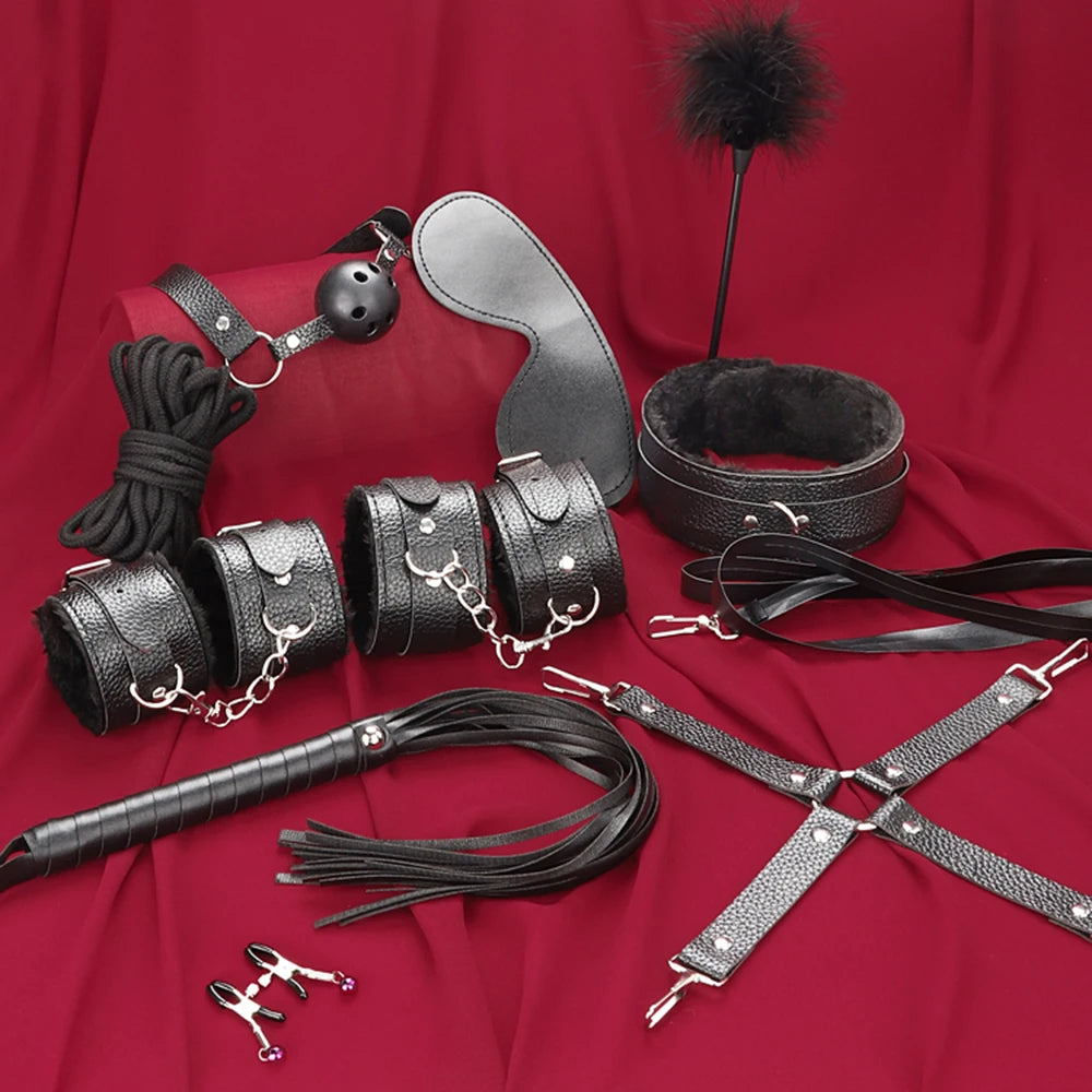 BDSM Bondage Leather Kits