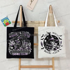 Canvas Witch Gothic Shoulder Bag
