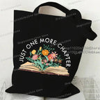 Canvas Tote Book Bag