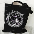 Canvas Witch Gothic Shoulder Bag