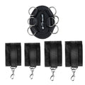 Couple Bed Sex Games Strap System BDSM Bed Restraint Sex Machine Female Handcuff Ankle Cuffs Open Leg Straps Eyeblinder Sex Toy
