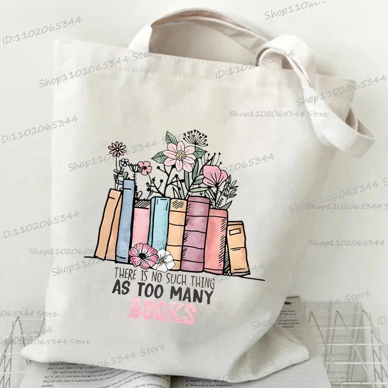 Fantasy Readers Canvas Shoulder Bags
