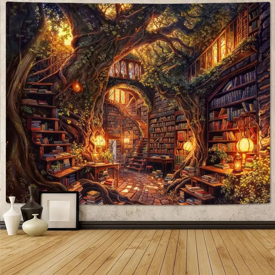 Forest Library Tapestry