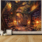 Forest Library Tapestry
