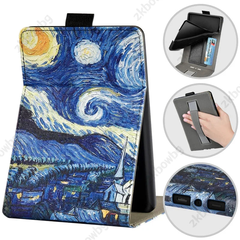 Cute Smart Case for Kindle Paperwhite 4/3/2 8th 6th 7th 10th 11th 12th