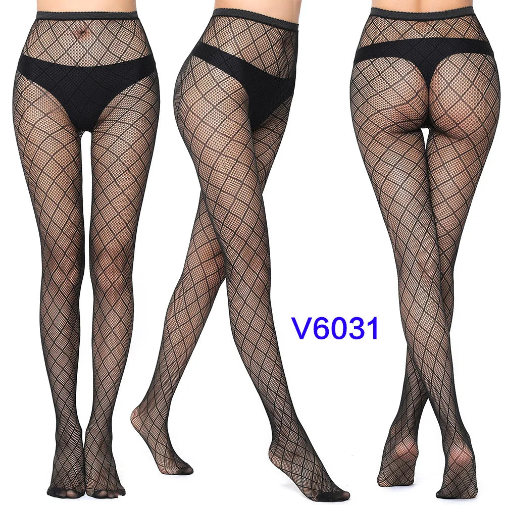 Sexy Fishnet  Seamless  Stockings