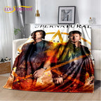 Supernatural TV Show Throw Blanket