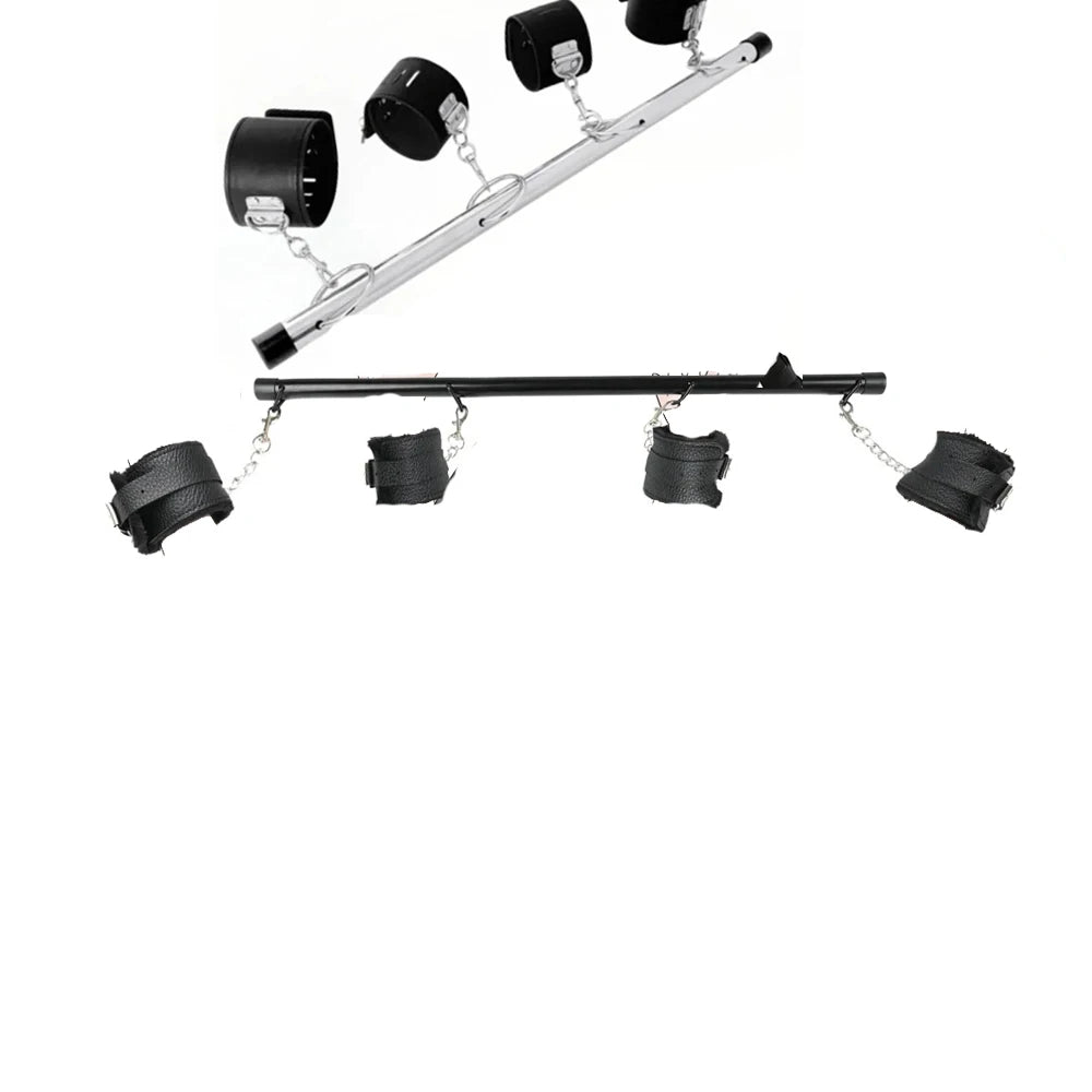 Sex Bondage Bar Spreader Toys BDSM Handcuffs SM Slave Leg Restraint Adjustable Handcuffs Open Thigh Bondage Gear 18 Sex Toy Kits