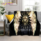 Supernatural TV Show Throw Blanket