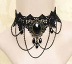 Cosplay medieval necklace gothic vampire