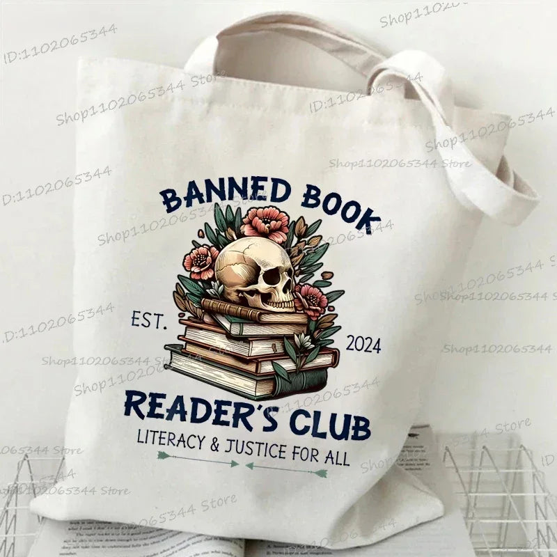 Fantasy Readers Canvas Shoulder Bags