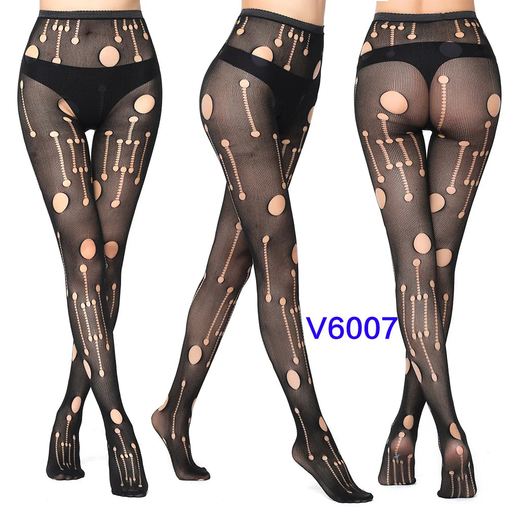 Sexy Fishnet  Seamless  Stockings