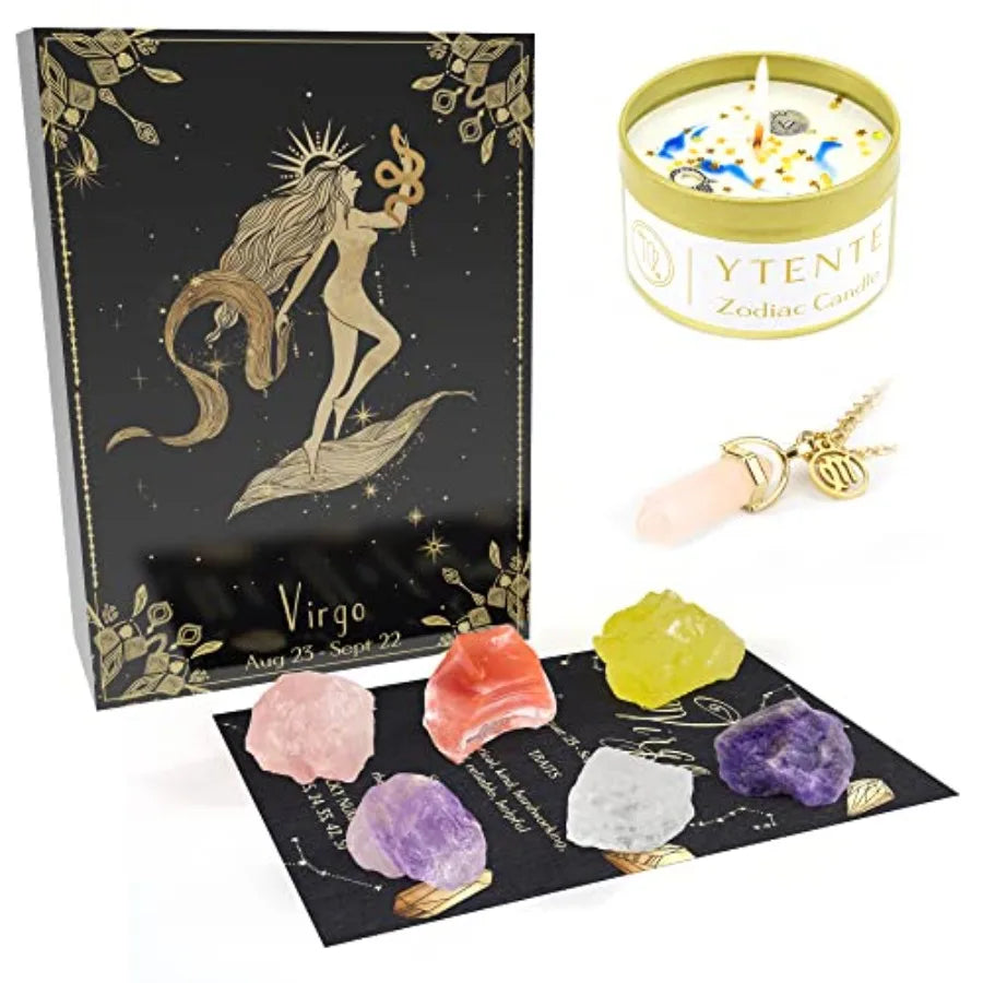 Crystals Healing Stone Gift Set