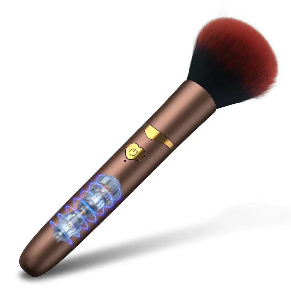 Makeup Brush G Spot Vibrator Sex Toy