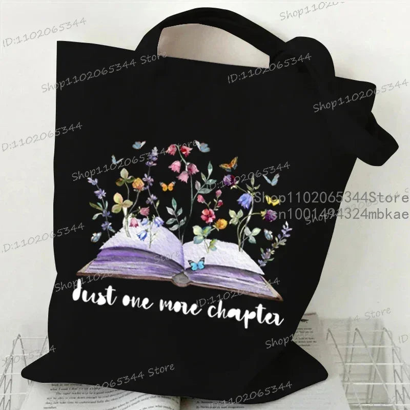 Canvas Tote Book Bag
