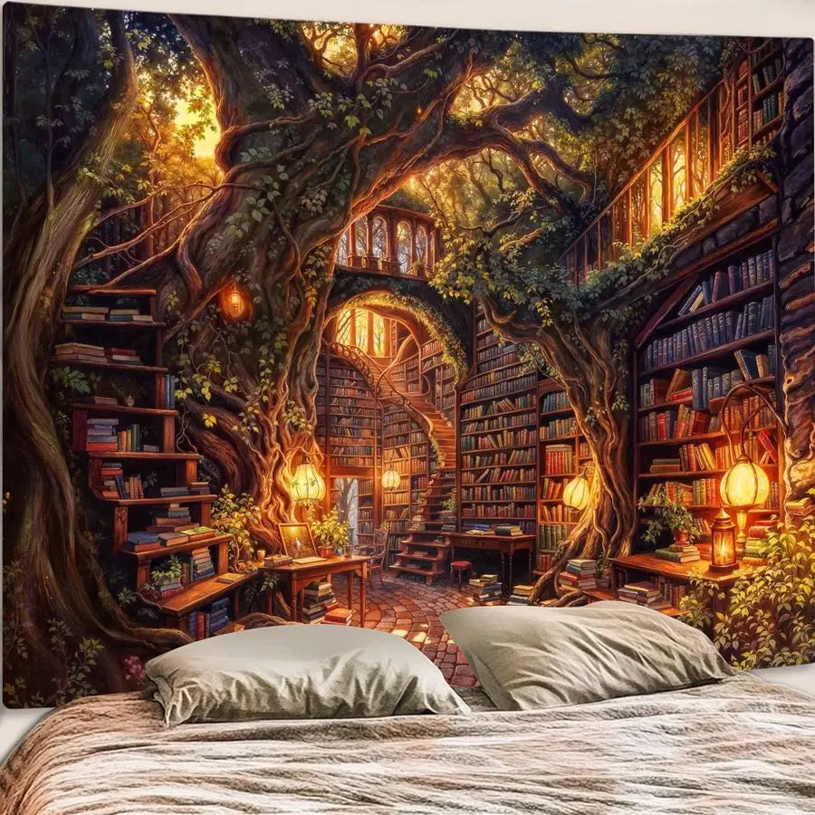 Forest Library Tapestry