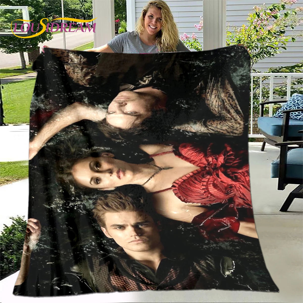 The Vampire Diaries Soft Throw Blanket