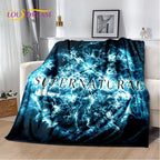Supernatural TV Show Throw Blanket