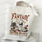Fantasy Readers Canvas Shoulder Bags