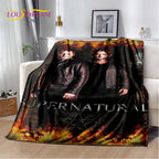 Supernatural TV Show Throw Blanket