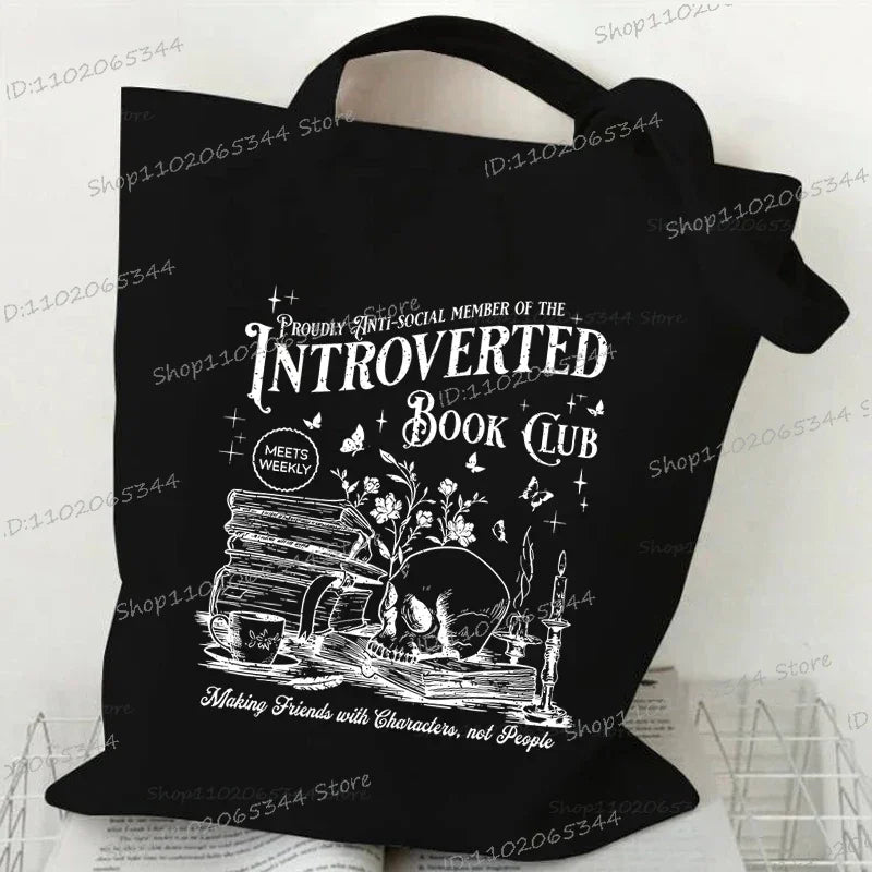 Fantasy Readers Canvas Shoulder Bags