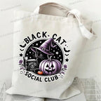 Canvas Witch Gothic Shoulder Bag