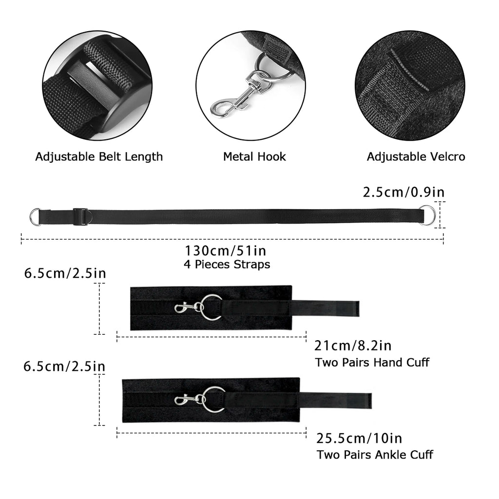BDSM Bed Restraint Sex Toy