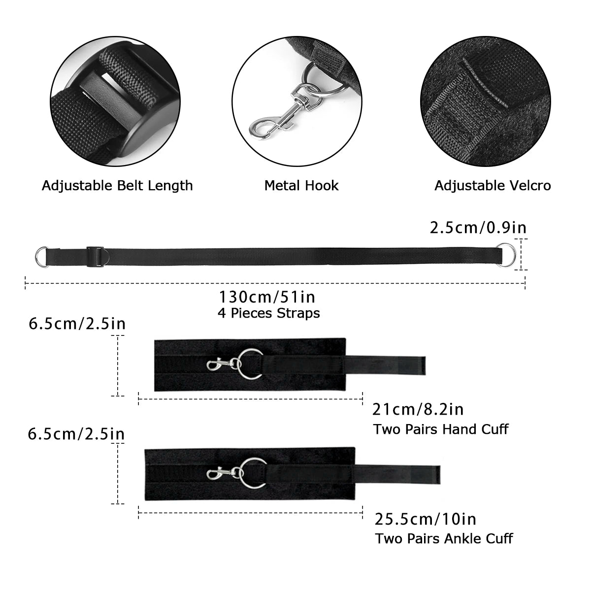 BDSM Bed Restraint Sex Toy