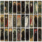 Gothic style Dark Wizard Bookmarks
