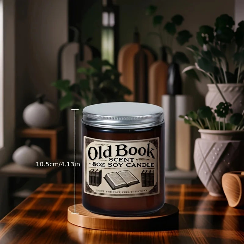 Old Book Scent Soy Candles