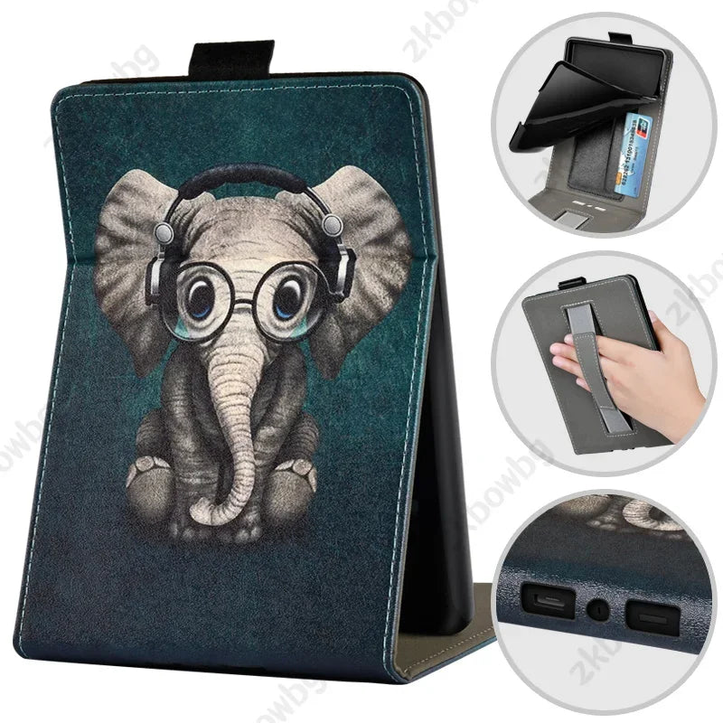 Cute Smart Case for Kindle Paperwhite 4/3/2 8th 6th 7th 10th 11th 12th