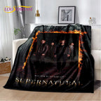 Supernatural TV Show Throw Blanket