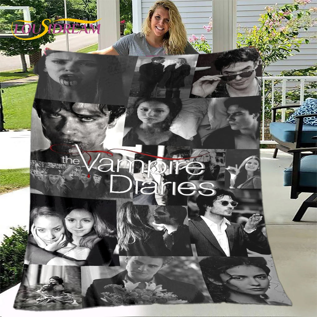 The Vampire Diaries Soft Throw Blanket