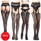 Fishnet Garter Belt Stocking