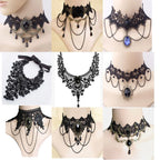 Cosplay medieval necklace gothic vampire