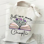 Canvas Tote Book Bag