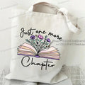 Canvas Tote Book Bag