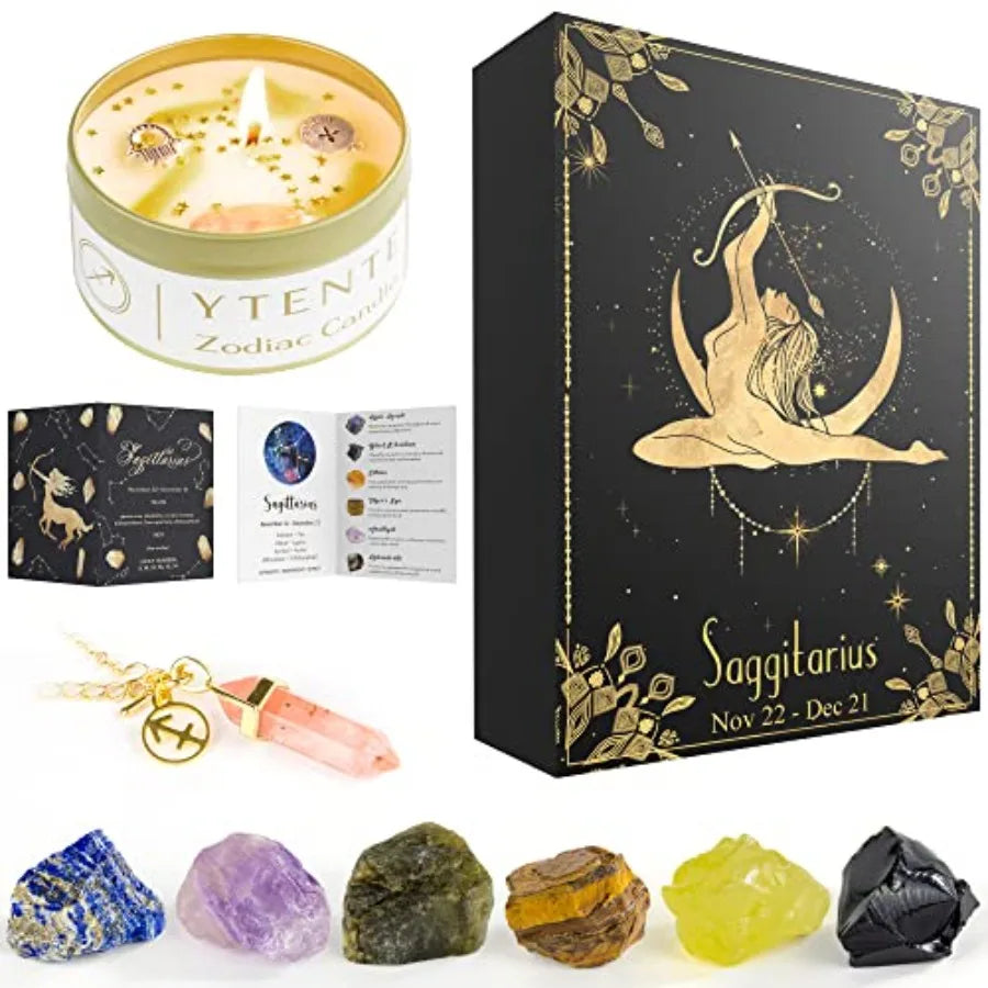Crystals Healing Stone Gift Set