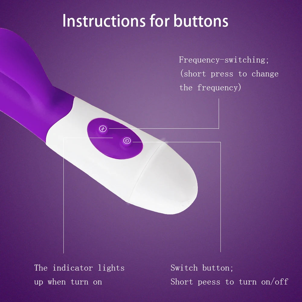Silicone G Spot Rabbit Vibrator