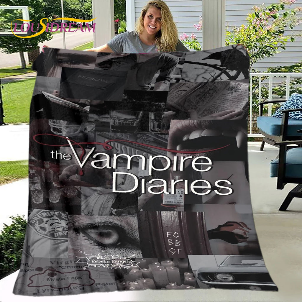 The Vampire Diaries Soft Throw Blanket