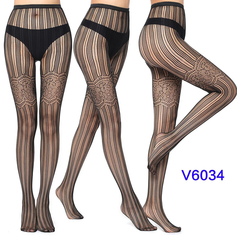 Sexy Fishnet  Seamless  Stockings