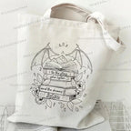 Fantasy Readers Canvas Shoulder Bags