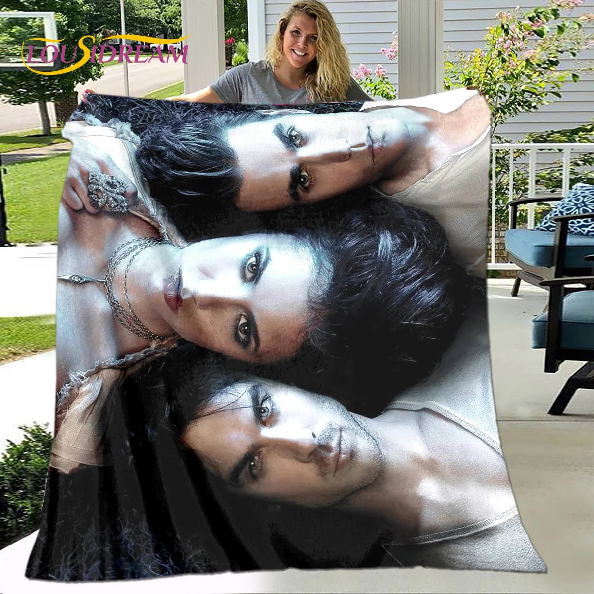 The Vampire Diaries Soft Throw Blanket