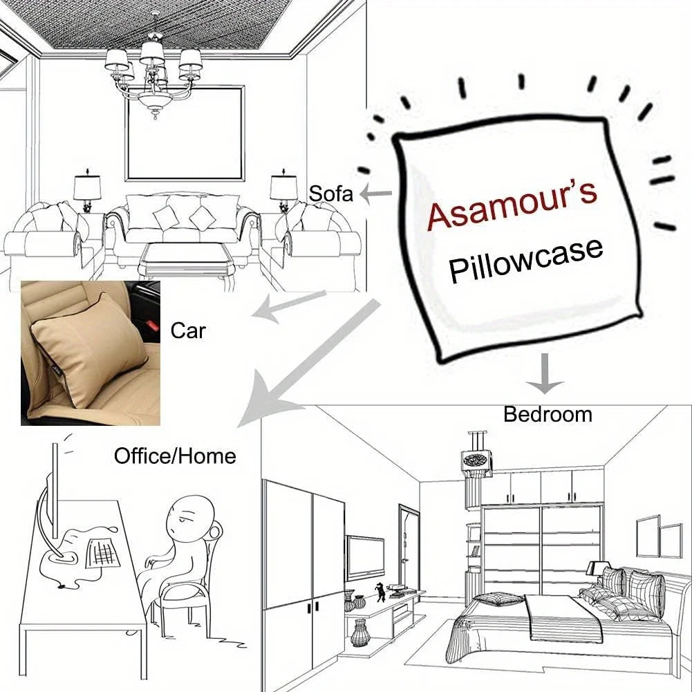 Home Décor Reading Pillow Covers